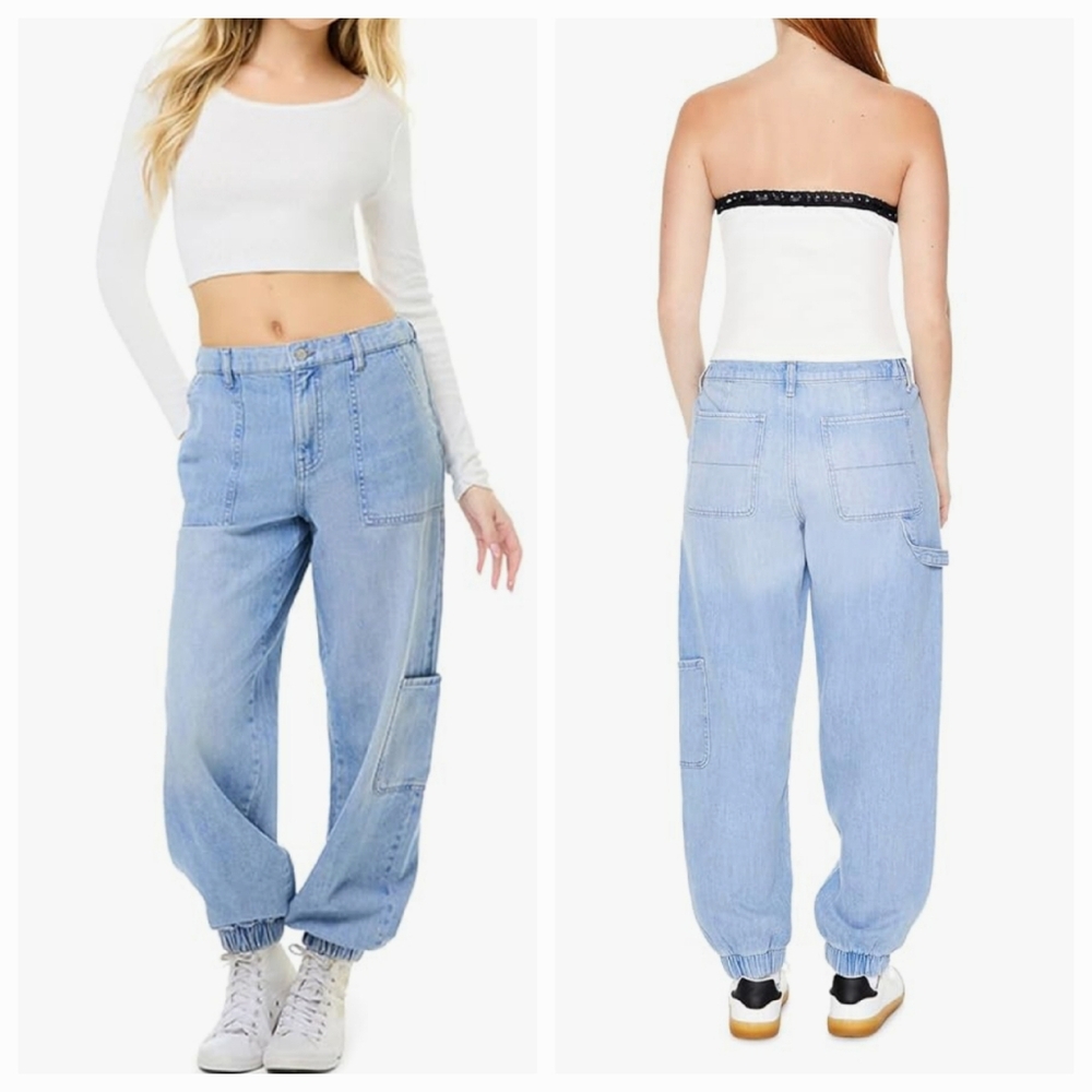 Forever 21 Utility Cargo Joggers